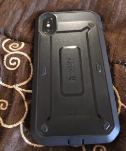 SUPCASE Unicorn Beetle Pro Series Case Designed Designed for iPhone X, with Built-In Screen Protector Full-body Rugged Holster Case for Apple iPhone X / iPhone 10 (2017 Release) (Black) Black 38 81jqpEtw zL