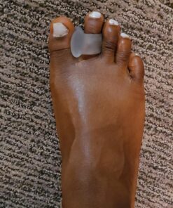 Toe Spacers for Men and Women – 4 Gel Toe Separators, Hammer Toe Straightener, Correct Toes, by 5 Stars United Big 4 Pack 39 81jr z921XL