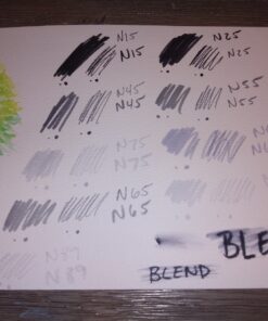 Tombow 56171 Dual Brush Pen Art Markers, Grayscale, 10-Pack. Blendable, Brush and Fine Tip Markers 51 81jrGaHJ8mL