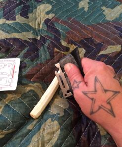 SE 11-Function Stainless Steel Survival Pocket Tool - Compact, Credit Card-Sized Multi-Tool with Leatherette Case - Ideal for Camping, Hiking, and Outdoor Activities- MT908-1 1 29 81jt LQbFL