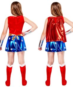 Super DC Heroes Wonder Woman Child's Costume Medium As Shown Standard Packaging 21 81jtShbGLhL