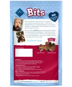 Alternative view of Blue Buffalo BLUE Bits Natural Soft-Moist Training Dog Treats, Beef Recipe 4-oz Bag 4 Ounce (Pack of 1)