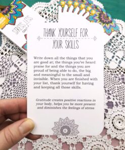 Sunny Present Stress Less Cards - 50 Mindfulness & Meditation Exercises - Helps Relieve Stress and Anxiety - The Original Deck 17 81ju8UXFQL