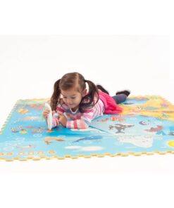 Alternative view of Creative Baby 9 Piece Interactive Playmat i-Mat, Under The Sea , 48x48 Inch (Pack of 1)