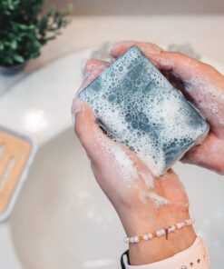 Keika Charcoal Black Soap Bar for Eczema, Psoriasis, Face, Body, Men Women Teens with Oily Skin, 5 oz. 5 Ounce (Pack of 1) 29 81k 9byIkL