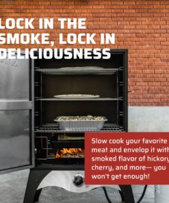 Alternative view of Camp Chef Smoke Vault 24" Vertical Smoker, Body Dimensions 24 in W x 16 in D x 30 in