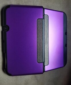 TNP Protective Case Compatible with Nintendo New 3DS XL LL 2015, Purple - Plastic + Aluminum Full Body Protective Snap-on Hard Shell Skin Case Cover New Modified Hinge-Less Design 45 81k WlBbmQL