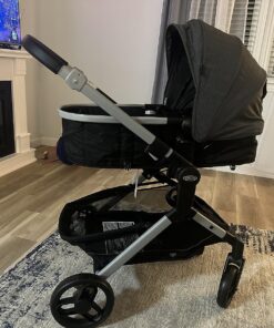 Graco Modes Nest Travel System, Includes Baby Stroller with Height Adjustable Reversible Seat, Pram Mode, Lightweight Aluminum Frame and SnugRide 35 Lite Elite Infant Car Seat, Sullivan Modes Nest w/ Height-Adjustable Seat 47 81k ZCdHKL