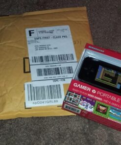 My Arcade Gamer V Portable - Handheld Gaming System - 220 Retro Style Games - Lightweight Compact Size - Battery Powered - Full Color Display - Black - Electronic Games 20 81k krWyecL