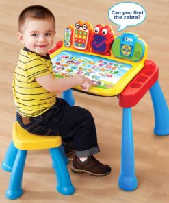 VTech Touch and Learn Activity Desk Deluxe (Frustration Free Packaging) Regular Frustration-Free Packaging 20 81k0cD58f L