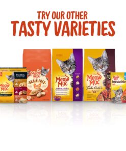 Meow Mix Bistro Recipes Dry Cat Food, Rotisserie Chicken Flavor, 12 Pound Bag 12 Pound (Pack of 1) 24 81k1E7WGkxL