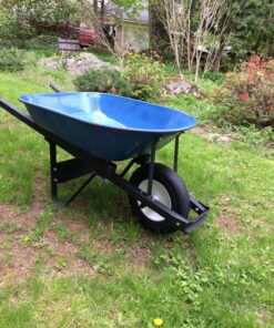 Universal Fit, Flat Free Wheelbarrow Tire and Wheel Assembly with Adapter Kit 55 81k3Pi2MocL