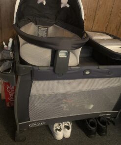 Graco Pack ‘n-Play Travel Dome LX-Playard | Features Portable Bassinet, Redmond w/ Raised Dome 45 81k52nHWxRL