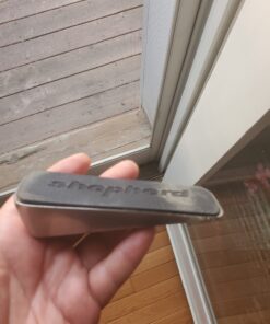 Shepherd Hardware 3314 Designer Satin Nickel Door Wedge with Non-Skid Rubber Base Grip 32 81k5702Co9L