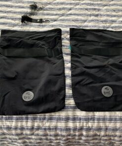 trtl Pillow Plus, Travel Pillow - Fully Adjustable Neck Pillow for Airplane Travel, Car, Bus and Rail. (Charcoal) Includes Water Proof Carry Bag and Setup Guide Travel Accessories Charcoal 17 81k6U7QiD7L