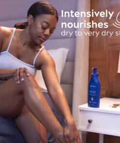 NIVEA Essentially Enriched Body Lotion for Dry Skin, Pack of 2, 16.9 Fl Oz Pump Bottles 16.9 Fl Oz (Pack of 2) 25 81k6wfQBU2L