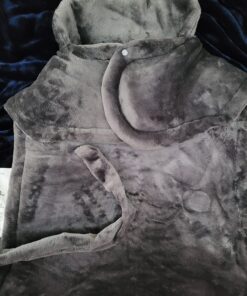 Snailax Heating Pad for Back Pain Relief, Electric Large Heating Pad for Neck and Shoulders,Cramps, Neck Warmer Weighted Wearable Back Heated Wrap, 6 Heat Settings & Auto Shut Off, Washable,Gifts 24" x 33"Gray 63 81k7Duzlj0L