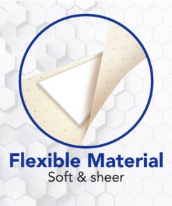 All Health Antibacterial Sheer Adhesive Pad Bandages, 3 in x 4 in, 30 ct | Helps Prevent Infection, Extra Large Comfortable Protection for First Aid and Wound Care 30 Count (Pack of 1) 28 81k7ILkq56L