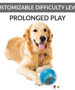 Our Pets Smarter Toys IQ Treat Ball - Colors Mary Vary - 4" (2130010792) IQ TREAT BALL 4" 26 81k9I3BqmfL