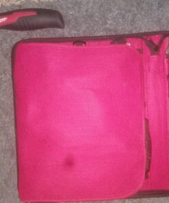 UNITED CUTLERY Large Pocket Knife Storage Case – Faux Leather Exterior, Felt-Lined Interior, Elastic Straps for Knives, Zipper Closure, Holds 40 Knives, For Protecting and Storing Knife Collection 35 81k9wX0a7KL