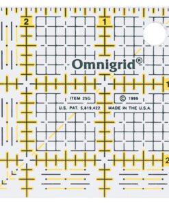 Omnigrid Square Value Pack (2-1/2", 4-1/2", 6-1/2", 9-1/2") Quilting Ruler, 2.5”, 4.5”, 6.5” and 9.5”, Clear, 4 Pack 17 81kAWtE5yvL