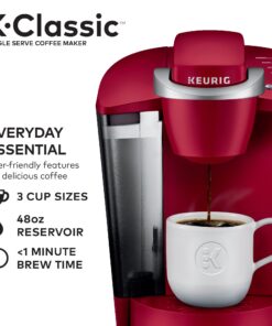 Alternative view of Keurig K-Classic Single Serve K-Cup Pod Coffee Maker, Rhubarb