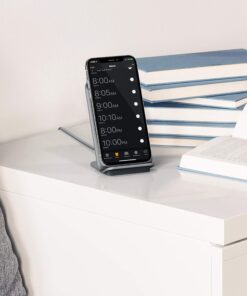 iOttie Ion Wireless Fast Charging Stand, Qi-Certified Charger 7.5W for IPhone XS Max R 8 Plus 10W for Samsung S9 Note 9, Includes USB C Cable & AC Adapter, Ash 33 81kCD7SoATL