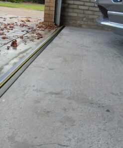 ¾” High Garage Door Threshold Seal Kit 10'3" Length | Flexible PVC | Complete Kit Includes 1 Adhesive | GaraDry 10'3" 14 81kCJ1LOD4L