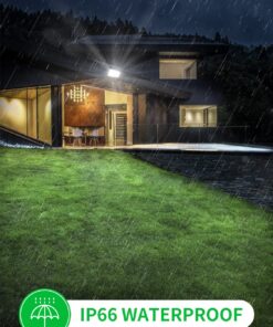 Viugreum 100W LED Flood Light, 8000LM 6000K Daylight White, 500W Halogen Bulb Equivalent, Super Bright Outdoor Work Light IP66 Waterproof Security Light Fixture for Garage, Garden, Lawn, Yard(2 pcs) Cold White 100W 2pcs 12 81kD7BYUL4L