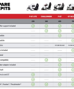 Next Level Racing GTTrack Simulator Cockpit (NLR-S009) 38 81kDNEdF6nL