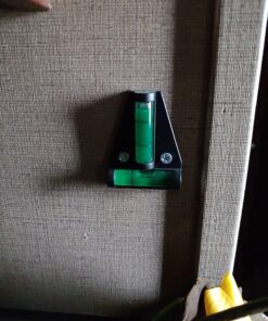 Camco RV T Level | Assists You in Leveling Your RV | For Front-to-Back and Side-to-Side Leveling | Screw-Mounted (25543), Green,black 21 81kDTMZxLLL