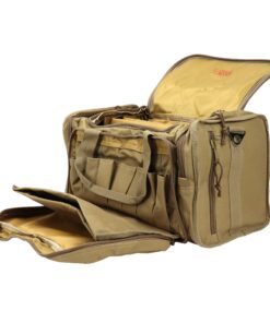 Alternative view of OSAGE RIVER Tactical Range Bag with 9 Compartments and 2 Removable Pistol Pouches, Duffle Bag for Shooting, Hunting, or Traveling Coyote Tan Light Duty (13.5 x 10.5 x 7.5)"