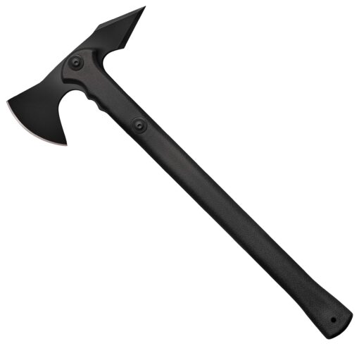 Cold Steel Drop Forged Tomahawk Survival Hatchet - Great for Camping, Survival, Outdoors and Chopping Wood, Trench Hawk - Black, One Size