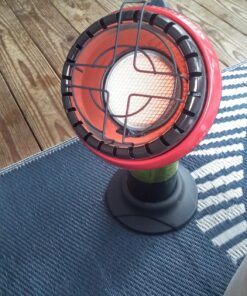 Mr. Heater F215100 MH4B Little Buddy 3800-BTU Indoor Safe Propane Heater With Portable|Low-Oxygen Safety Shutoff|Tip-Over Protection|Lightweight, Medium , Black/Red 46 81kInYKYITL