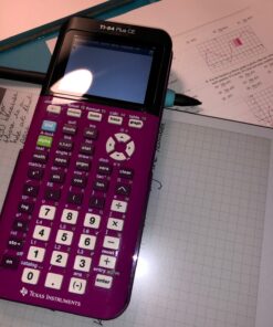 Texas Instruments TI-84 Plus CE Plum Graphing Calculator 21 81kJWZl7euL