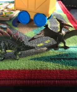 JOYIN Kids Dinosaur Toy, 18 Pcs 6" to 9" Realistic Dinosaur Figures with Movable Jaws Including T-Rex, Triceratops, Velociraptor, Etc, Kids Dinosaur Educational Toys, Christmas Birthday Gifts for Kid 37 81kPzCIE5PL