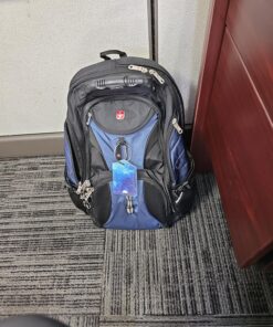 SwissGear 1900 Scansmart TSA 17-Inch Laptop Backpack, Blue/Black 19-Inch 55 81kUDORQdLL