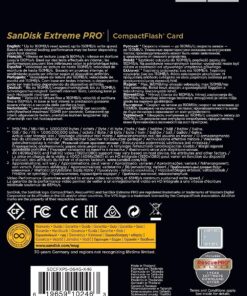 SanDisk 64GB Extreme PRO Compact Flash Memory Card UDMA 7 Speed Up To 160MB/s - SDCFXPS-064G-X46 11 81kUfEACNAL