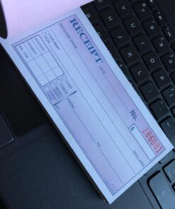 Adams Money/Rent Receipt Book, Carbonless, 3-Part, 2-3/4 x 7-3/16 Inches, 50 Sets per Book (TC2701) 1 21 81kVpo952LL