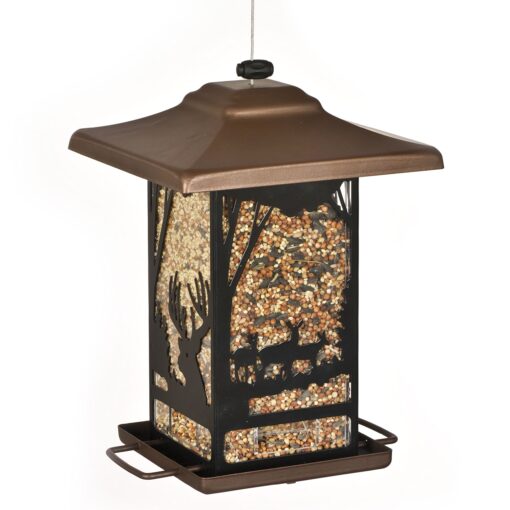 Perky-Pet 8504-1SR Wilderness Lantern Style Bird Feeder - 2 lb Seed Capacity