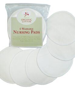 Alternative view of TL Care Twin Pack Nursing Pads Made with Organic Cotton, Natural Color, 12 Count