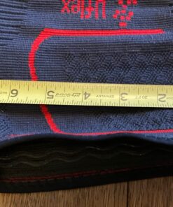 UFlex Athletics Knee Compression Sleeve Support for Women and Men - Knee Brace for Pain Relief, Fitness, Weightlifting, Hiking, Sports Medium Red 47 81kcoMH4L