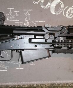 Sniper Tactical Folding BACKUP Iron Sight Tower Set; Front and Rear BUIS Combo Set; Polymer; Black 18 81kef4JzSgL