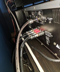 Mediabridge 12AWG Ultra Series Speaker Cable - Gold Plated Banana Tips (12 FT) - CL2 99.9% Oxygen Free - Black (SWT-12B-12B) 12 Feet 41 81kepvniwzL