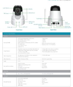 D-Link DCS-5222L HD Pan & Tilt Wi-Fi Camera (White) (Discontinued by Manufacturer) 22 81kfdM 8yOL