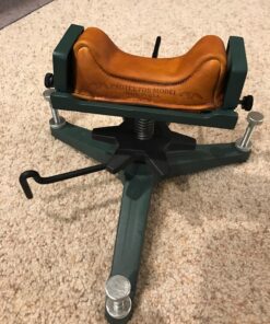 Caldwell The Rock Deluxe Front Rest Adjustable Ambidextrous Rifle Shooting Rest for Range, Sighting In, Shooting Stability,green/black 22 81kg22ILgYL