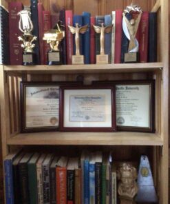 kieragrace KG Kylie Document Frame - 8.5" x 11", Brown with Gold Lining Dark Brown-Kylie Gold Lining 16 81kgK2r rL