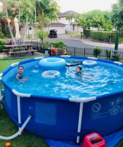 Intex Metal Frame Pool Set, 10-Feet x 30-Inch 45 81kgrauKHsL