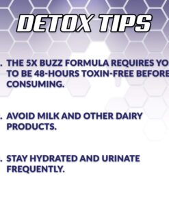 Stinger Detox Buzz 5X Extra Strength Drink – Grape Flavor –Liquid, 8 FL OZ 8 Fl Oz (Pack of 1) 27 81kh4fDrYL