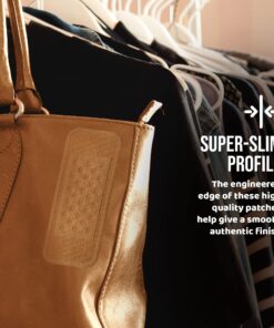 Alternative view of MastaPlasta Instant Self-Adhesive Premium Suede and Velvet Repair Patch. Brown Suede Bandage 4 x 1.5 Inch (10cm x 4cm). Upholstery Quality Patches for Sofas, Car Interiors, Bags, Jackets & More